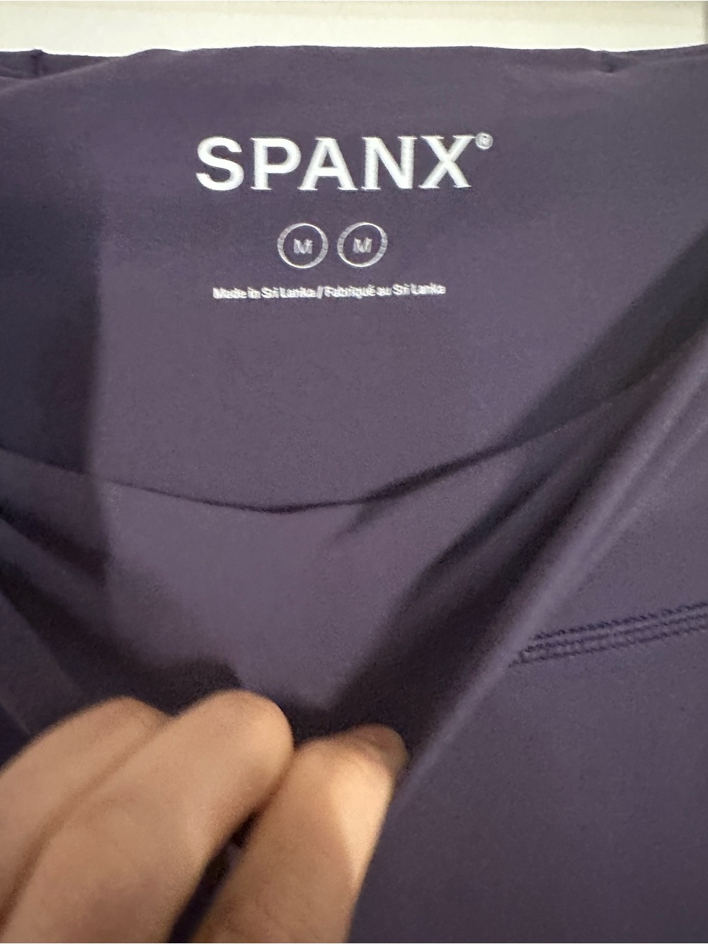 SPANX Deep Purple Performance Top